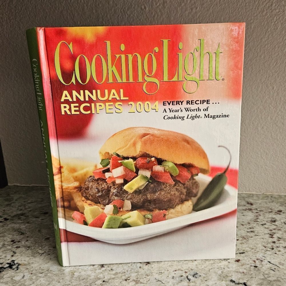 NWOT Cooking Light 2004 Hardback Cookbook